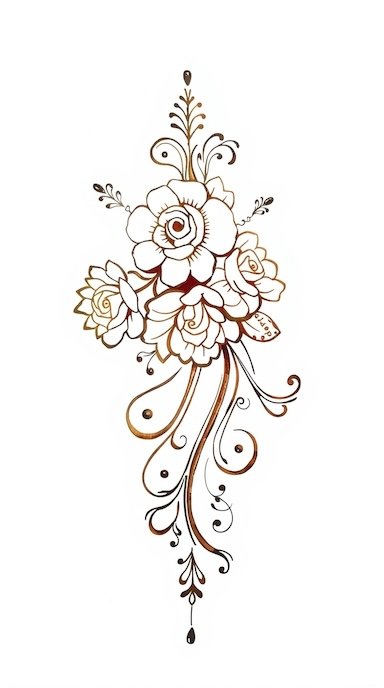 Arabic Back Hand Mehndi Designs