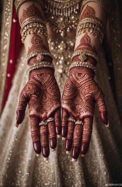 Dulhan Mehndi Design Photograph