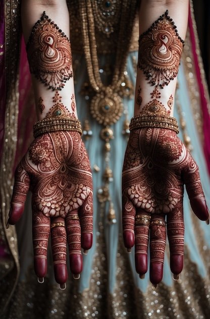 Bridal Mehndi Design - Dulhan Photograph