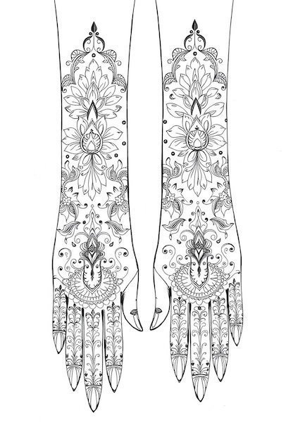 Dulhan Mehndi Design