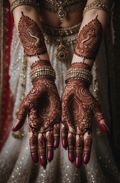 Bridal Mehndi design - dulhan photograph