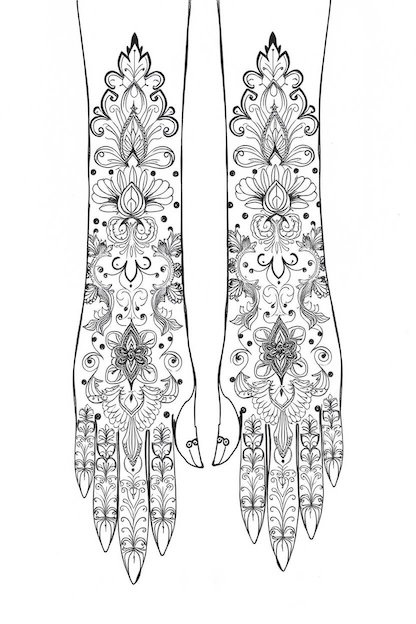 Dulhan Mehndi Design