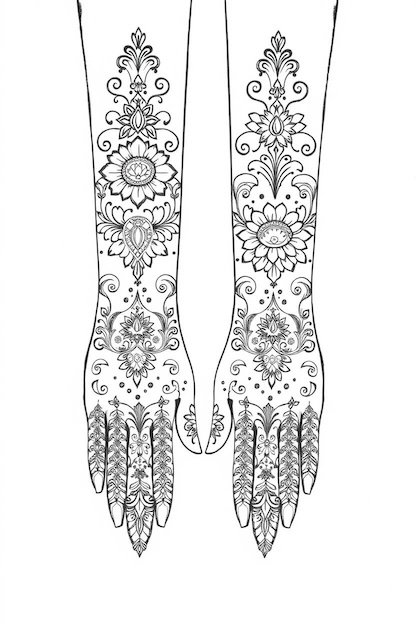 Dulhan Mehndi Design