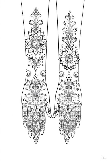 Dulhan Mehndi Design