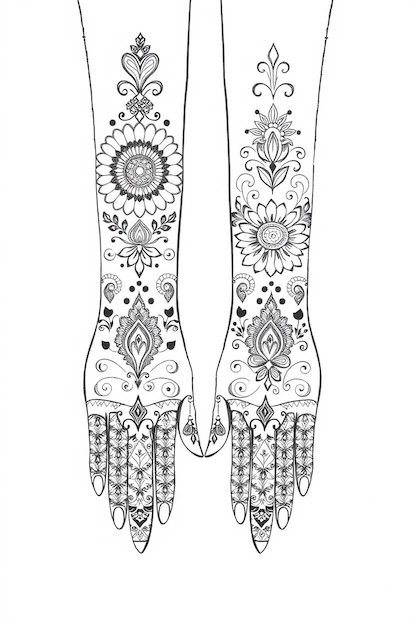 Dulhan Mehndi Design