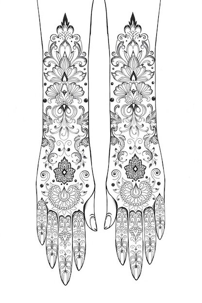 Dulhan Mehndi Design