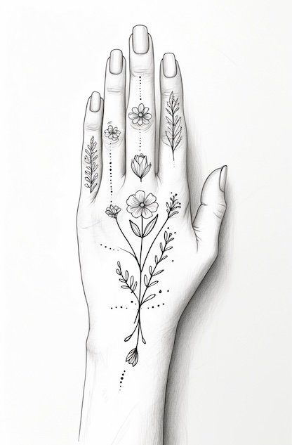 Bridal Mehndi Design on hand.