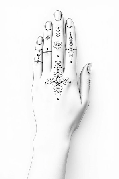 Bridal Mehndi Design on hand.