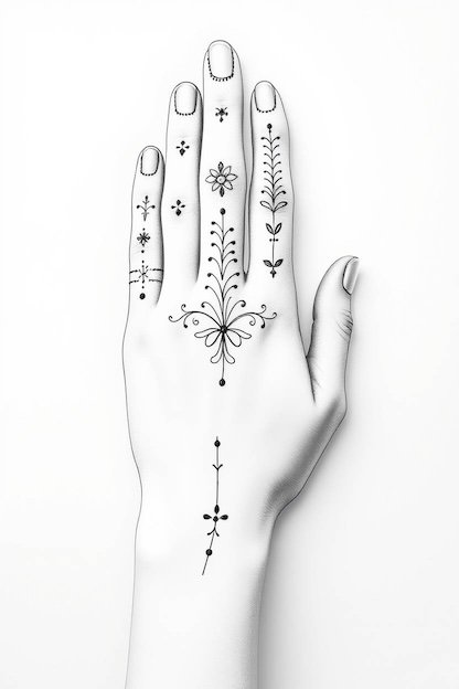 Bridal Mehndi Design on hand.