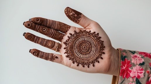 Royal Mehndi Design - Mandala
