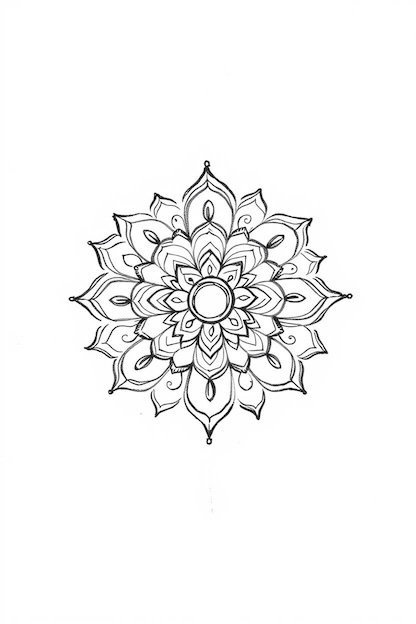 107 Beautiful Simple Mehndi Designs You'll Love 20 Simple Mehndi Design in Black Ink