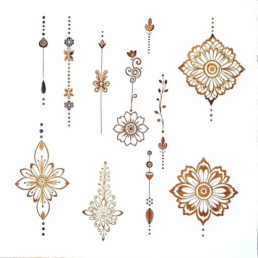 107 Beautiful Simple Mehndi Designs You'll Love 40 Simple Mehndi Design Drawing