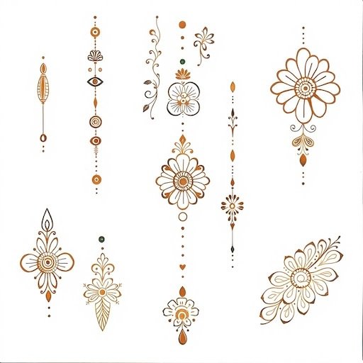 107 Beautiful Simple Mehndi Designs You'll Love 39 Simple Mehndi Design Drawing