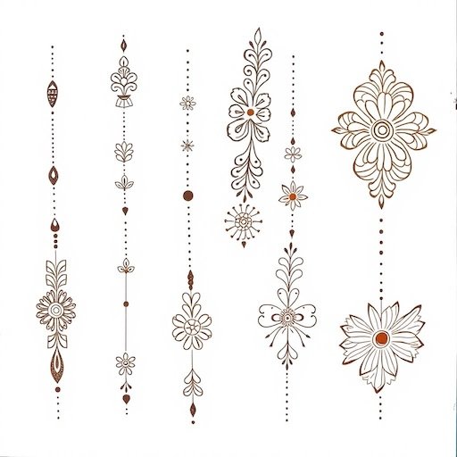 107 Beautiful Simple Mehndi Designs You'll Love 37 Simple Mehndi Design Drawing