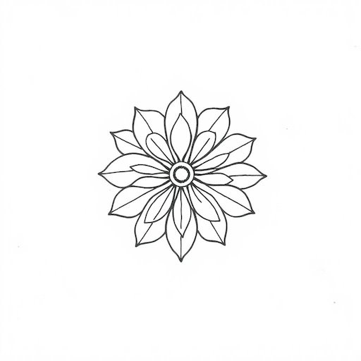 107 Beautiful Simple Mehndi Designs You'll Love 82 Simple Mehndi Designs - Mandala Drawing